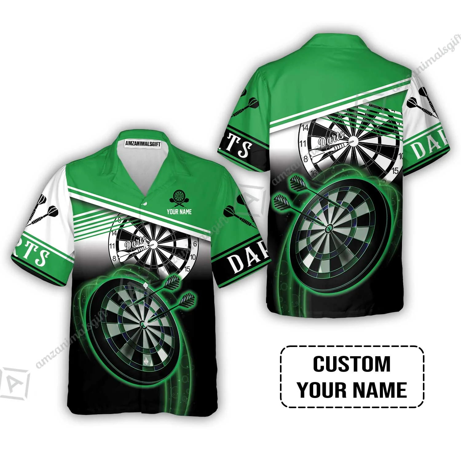 Customized Darts T-Shirt, Personalized Name Darts T-Shirt - Perfect Gift For Darts Lovers, Darts Players - Image 3