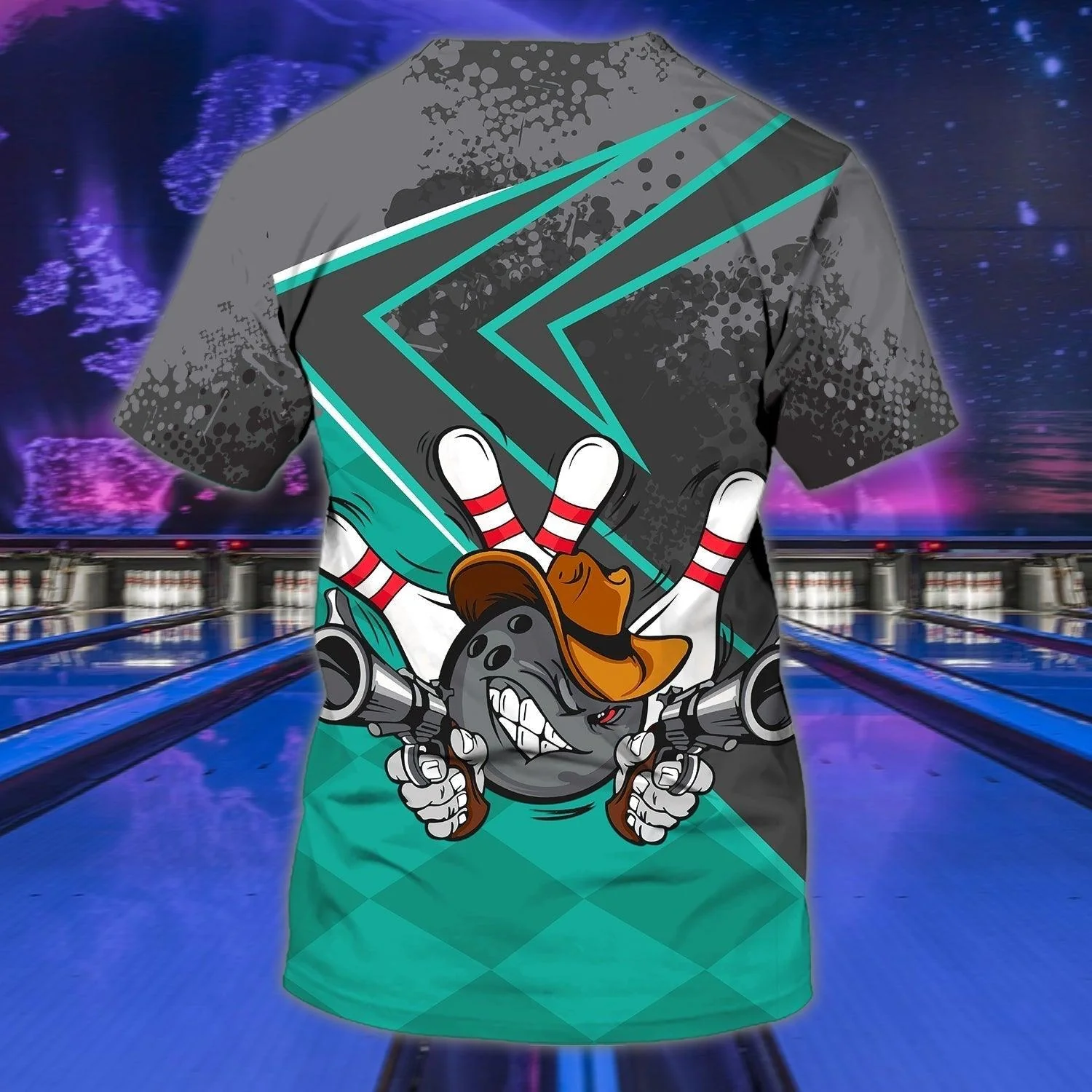 Customized Name 3D All Over Print Bowling T Shirt, Personalized I Am On Strike, Funny Bowling Shirt - Gift For Men, Bowling Lovers, Bowling Team - Image 2