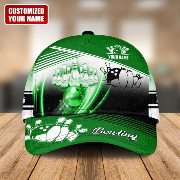 Customized Name Bowling Classic Cap, Personalized Name Bowling Full Color Classic Cap, Bowling Hat For Men - Perfect Gift For Bowling Lovers, Bowlers - Image 4