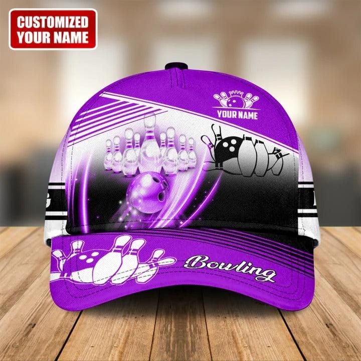 Customized Name Bowling Classic Cap, Personalized Name Bowling Full Color Classic Cap, Bowling Hat For Men - Perfect Gift For Bowling Lovers, Bowlers - Image 7