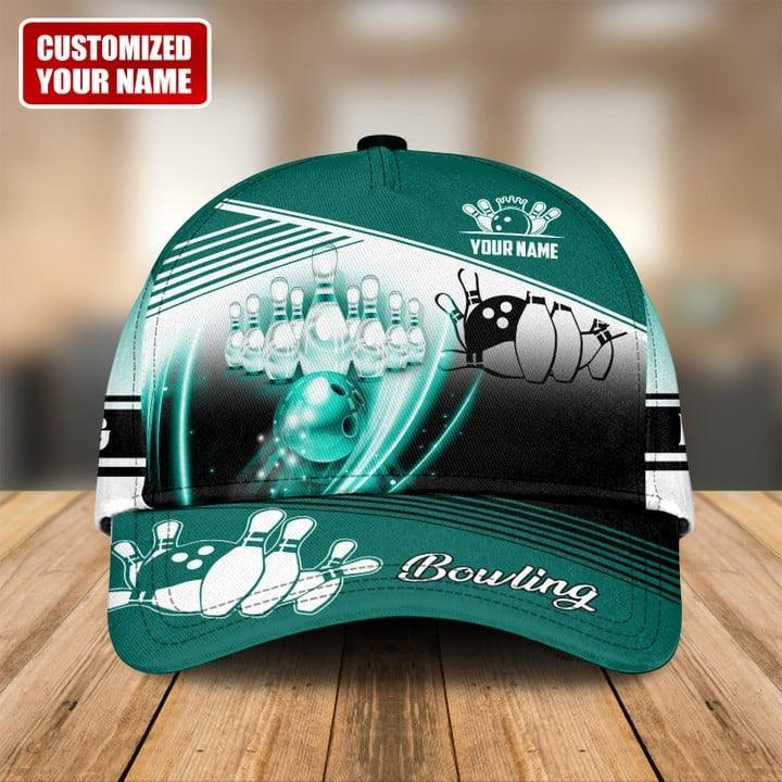 Customized Name Bowling Classic Cap, Personalized Name Bowling Full Color Classic Cap, Bowling Hat For Men - Perfect Gift For Bowling Lovers, Bowlers - Image 9