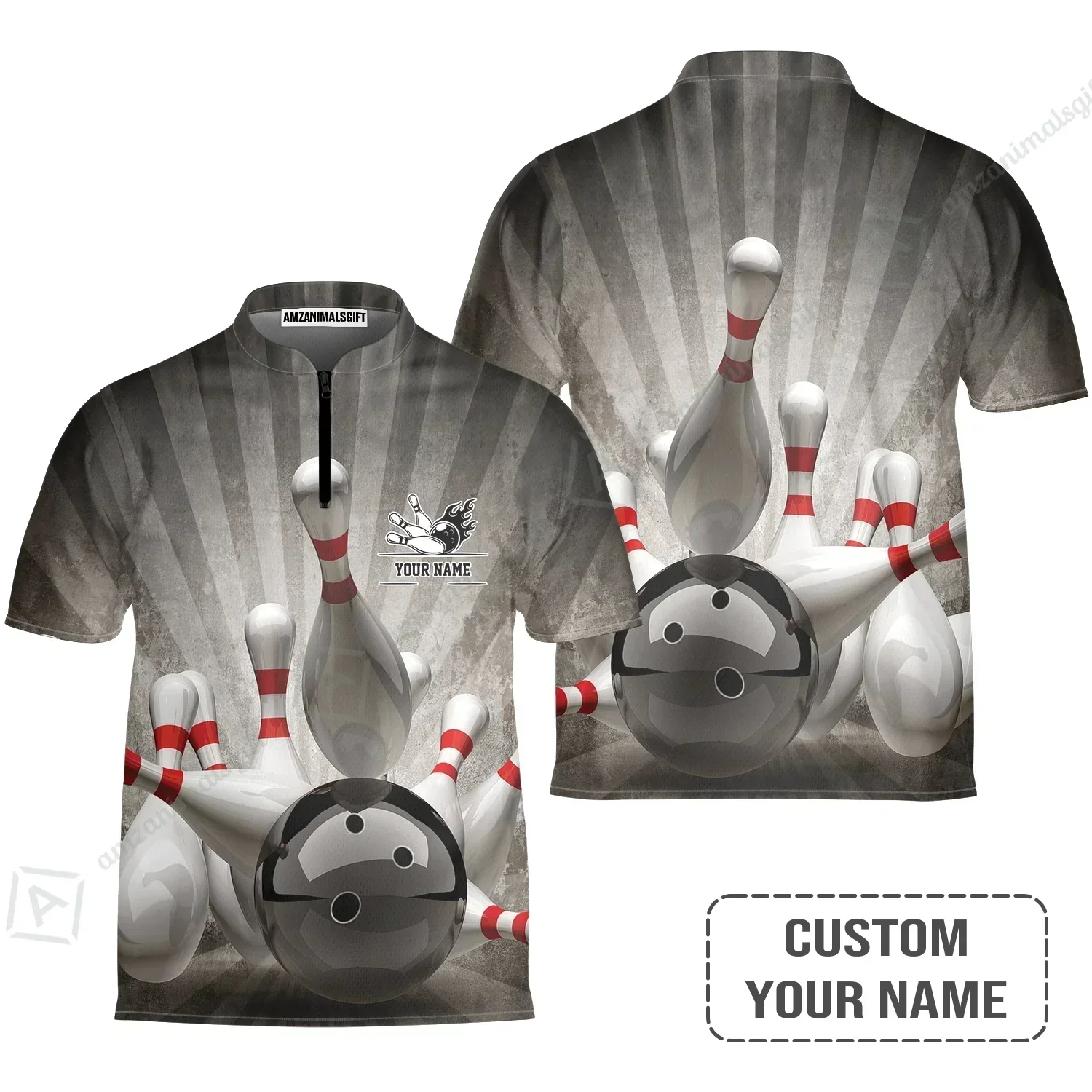 Customized Name Bowling Hoodie, Bowling Shirt For Men And Women, Bowling Team - Perfect Outfit For Bowling Lovers, Bowlers - Image 5