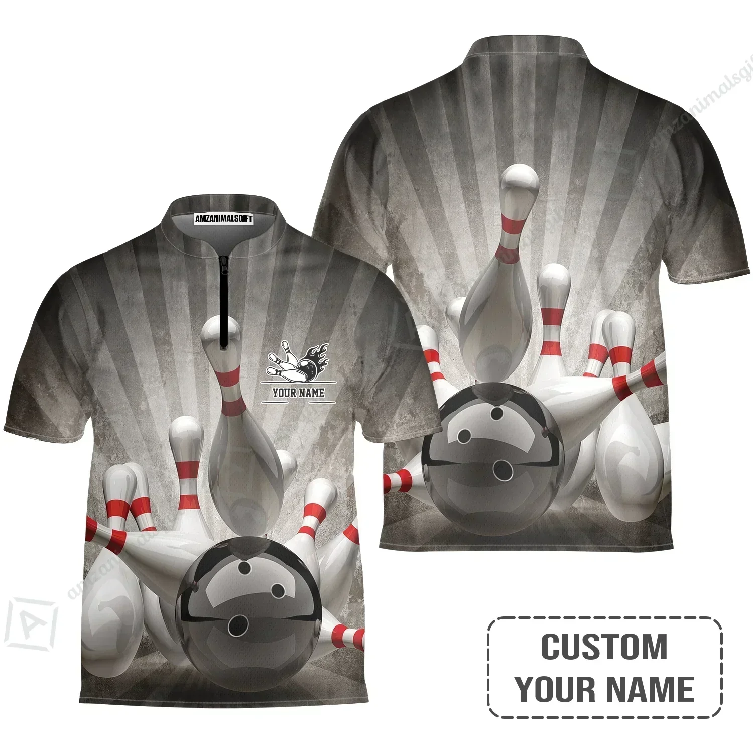 Customized Name Bowling Sweatshirt, Bowling Shirt For Men And Women, Bowling Team - Perfect Outfit For Bowling Lovers, Bowlers - Image 6
