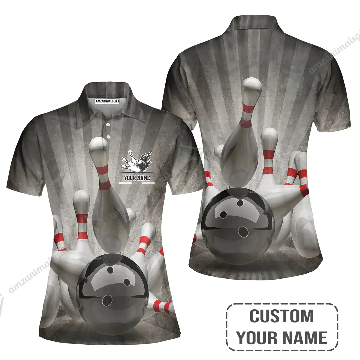 Customized Name Bowling Sweatshirt, Bowling Shirt For Men And Women, Bowling Team - Perfect Outfit For Bowling Lovers, Bowlers - Image 8