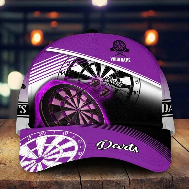 Customized Name Darts Classic Cap, Personalized Name Dartboard Classic Cap, Darts Hat For Men - Perfect Gift For Darts Lovers, Darts Players - Image 3