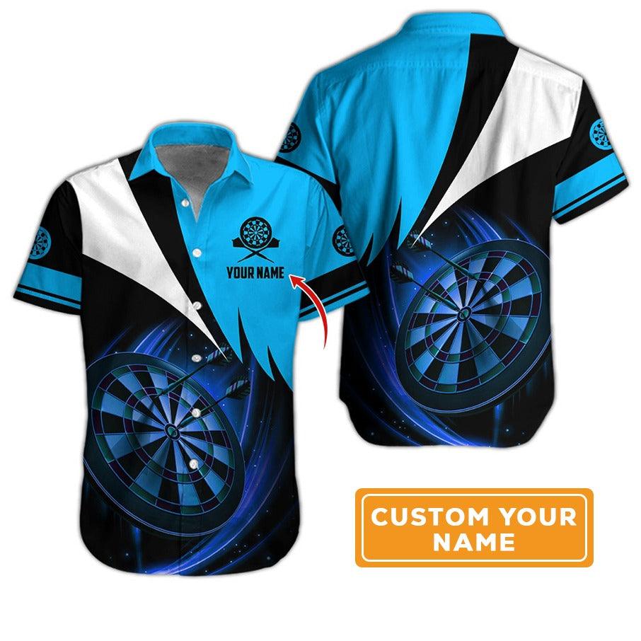 Customized Name Darts Hawaiian Shirt, Personalized Darts Hawaiian Shirts For Summer - Gift For Darts Lovers, Darts Players Uniforms - Image 6
