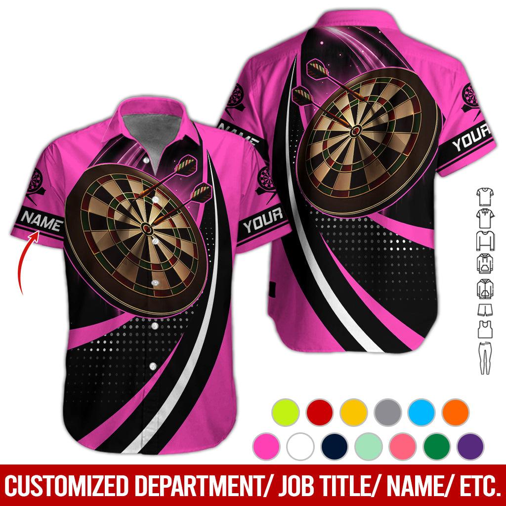 Customized Name Darts Hawaiian Shirt, Personalized Name Darts Hawaiian Shirts - Gift For Darts Lovers, Darts Players Uniforms - Image 6