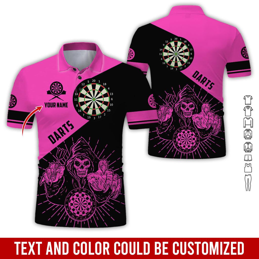 Customized Name Darts Polo Shirt, Personalized Name Death Darts Polo Shirt For Men - Perfect Gift For Darts Lovers, Darts Players - Image 10