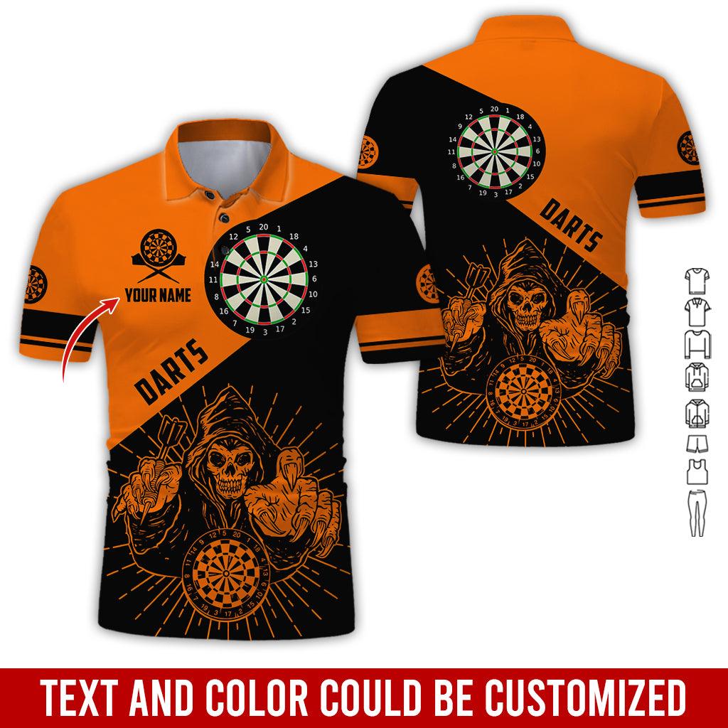 Customized Name Darts Polo Shirt, Personalized Name Death Darts Polo Shirt For Men - Perfect Gift For Darts Lovers, Darts Players - Image 11