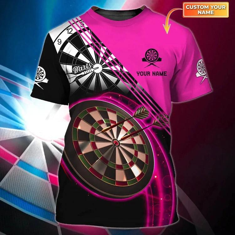 Customized Name Darts T Shirt, Personalized Name Darts T Shirt For Men - Perfect Gift For Darts Lovers, Darts Players - Image 4