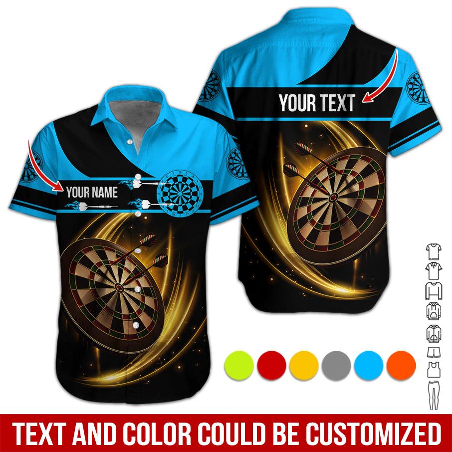 Customized Name & Text Darts Hawaiian Shirt, Personalized Darts Team Is My Life Hawaiian Shirts - Gift For Darts Lovers, Darts Players Uniforms - Image 6