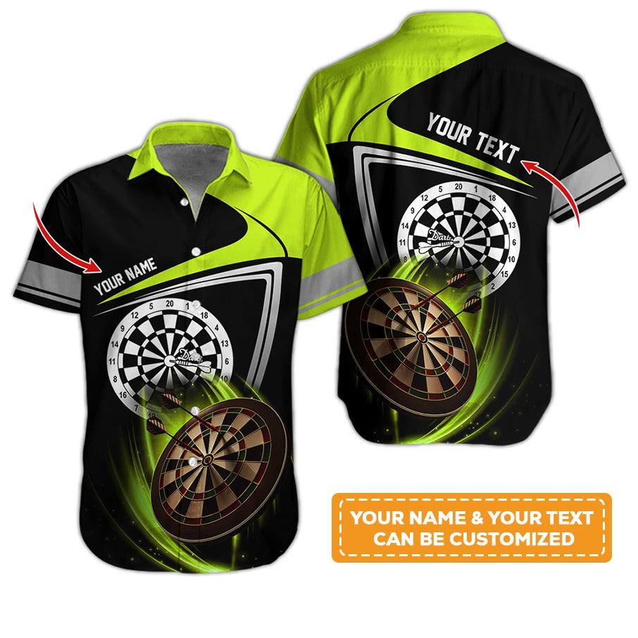 Customized Name & Text Darts Hawaiian Shirt, Personalized Darts Team Uniforms Hawaiian Shirts - Gift For Darts Lovers, Darts Players Uniforms - Image 13