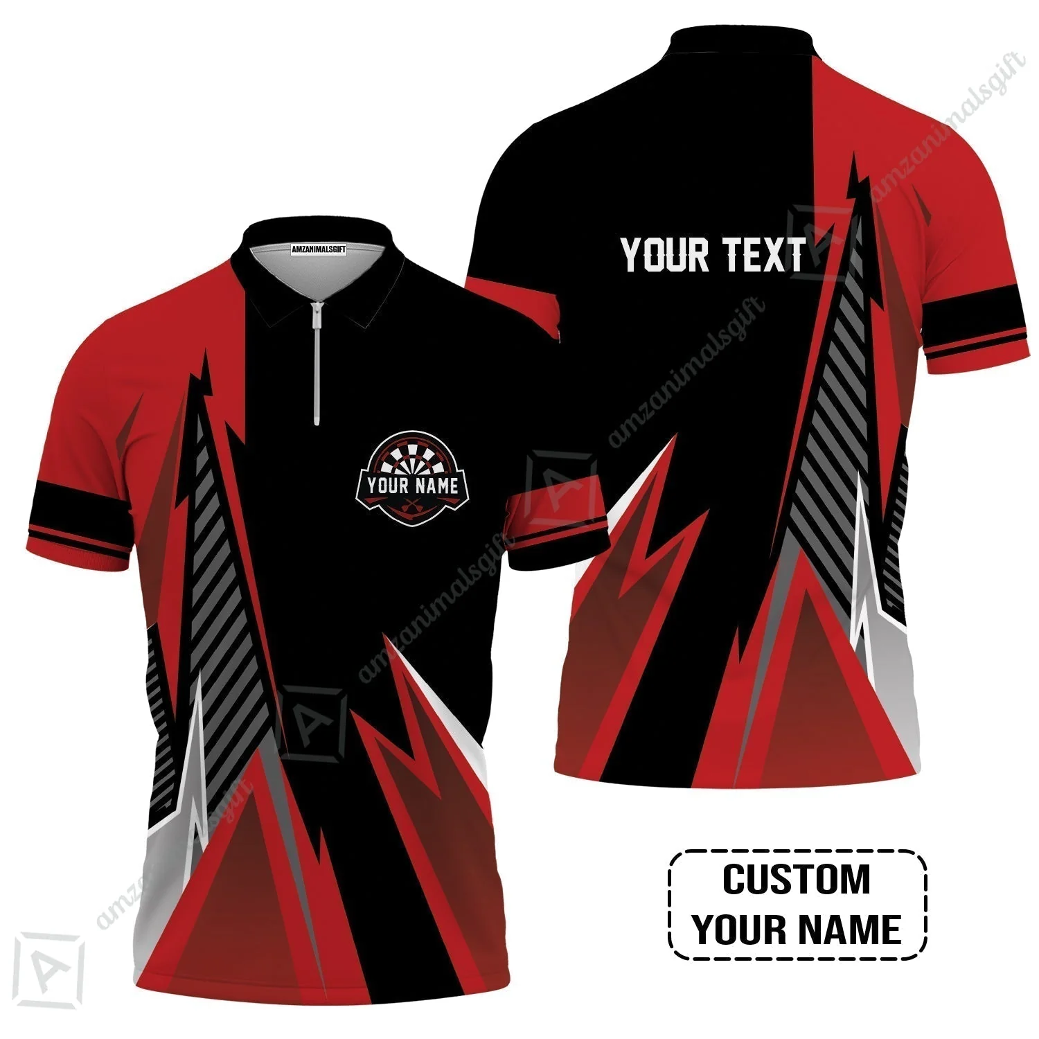 Customized Name & Text Darts Hawaiian Shirt, Personalized Name Darts Hawaiian Shirt - Image 6
