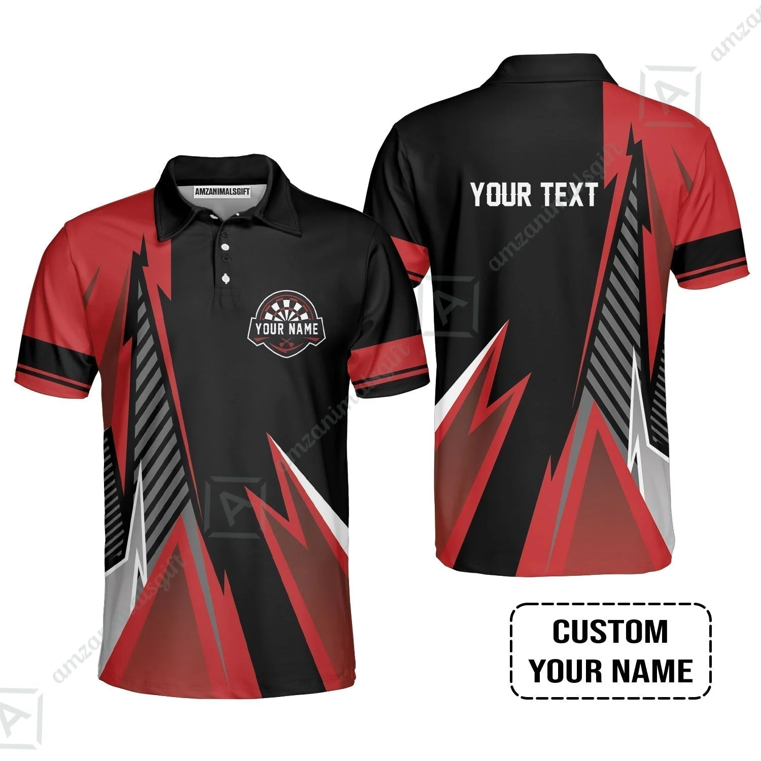 Customized Name & Text Darts Hawaiian Shirt, Personalized Name Darts Hawaiian Shirt - Image 8