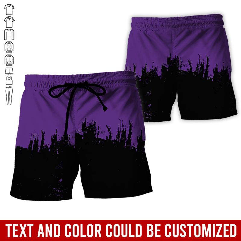 Customized Name & Text Darts Hawaiian Shirts, American Flag Personalized Name Darts Purple Pink Orange Blue Uniforms Aloha Shirt - Image 5