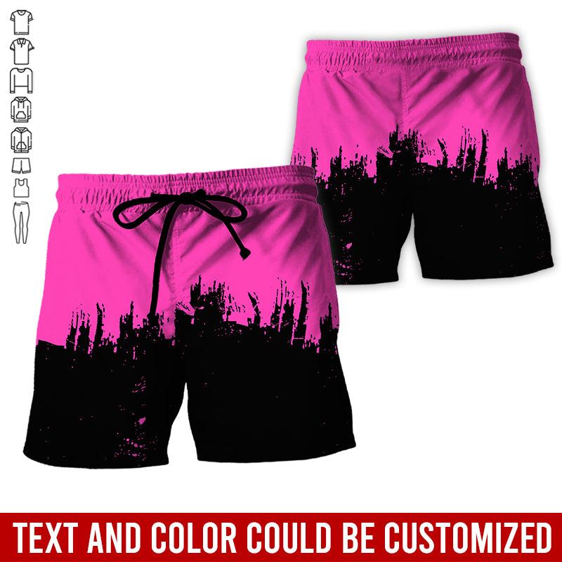 Customized Name & Text Darts Hawaiian Shirts, American Flag Personalized Name Darts Purple Pink Orange Blue Uniforms Aloha Shirt - Image 7