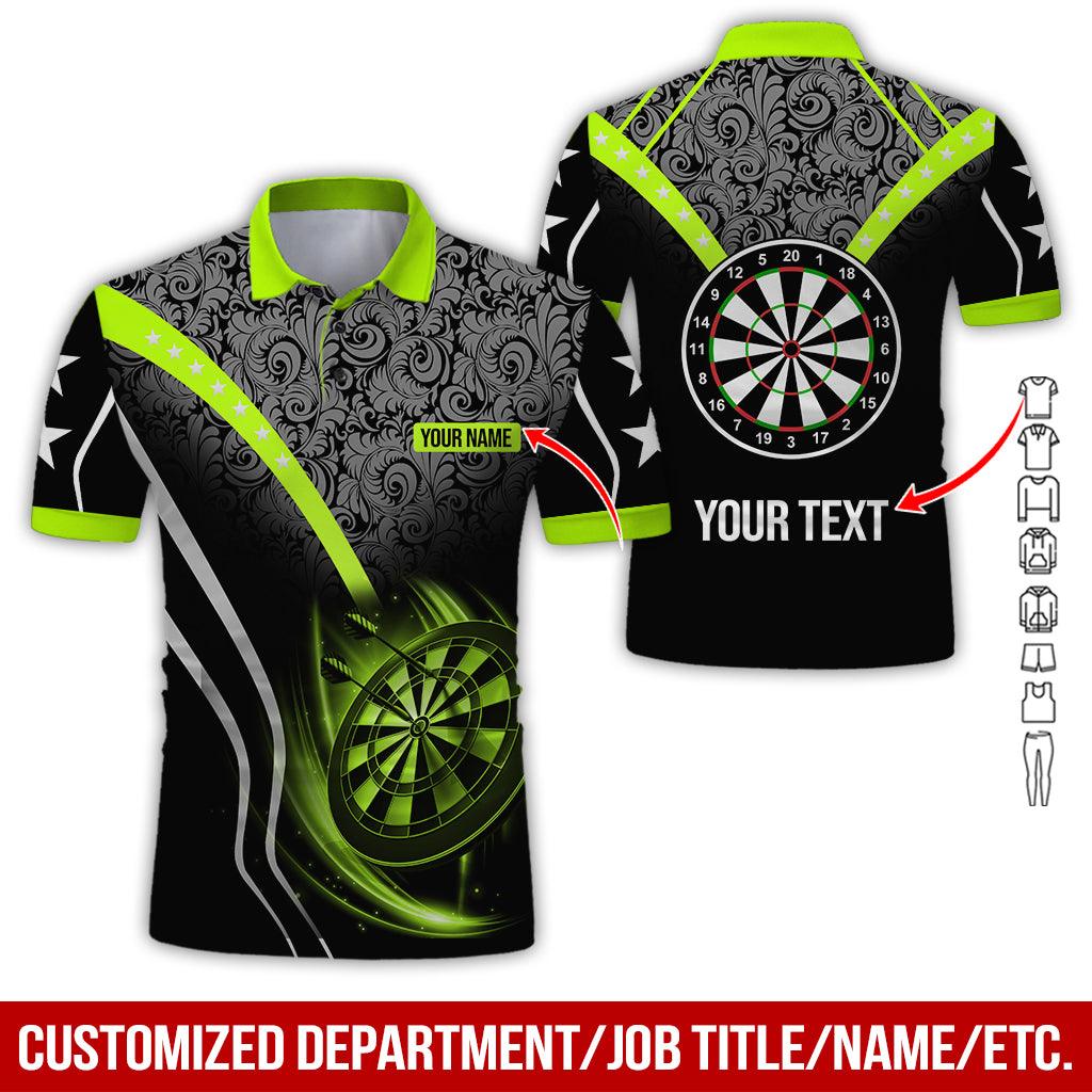 Customized Name & Text Darts Hawaiian Shirts, Personalized Name Darts Team Uniforms Aloha Shirt For Men & Women - Gift For Darts Lovers, Darts Players - Image 7