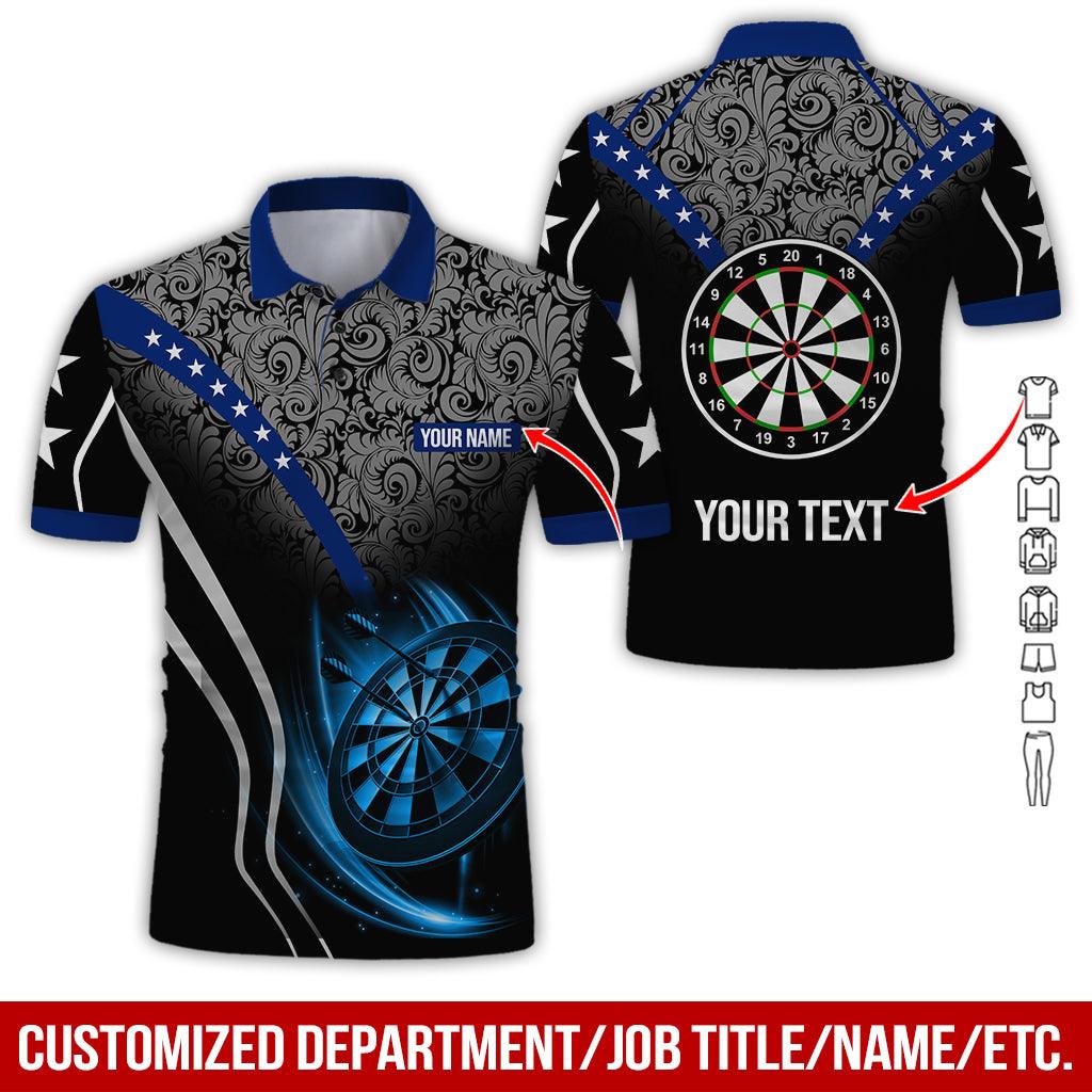 Customized Name & Text Darts Hawaiian Shirts, Personalized Name Darts Team Uniforms Aloha Shirt For Men & Women - Gift For Darts Lovers, Darts Players - Image 8