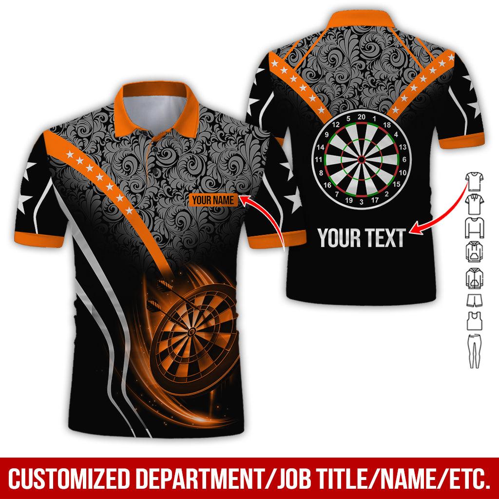 Customized Name & Text Darts Hawaiian Shirts, Personalized Name Darts Team Uniforms Aloha Shirt For Men & Women - Gift For Darts Lovers, Darts Players - Image 9