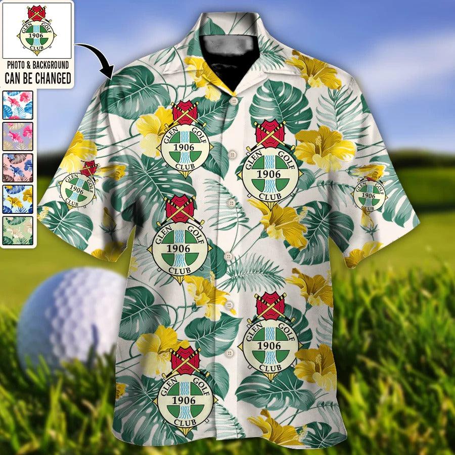 Customized Photo Golf Hawaiian Shirts - Golf Club You Want Tropical Style Personalized Photo Hawaiian Shirt - Perfect Gift For Men, Golfer, Golf Lovers - Image 2