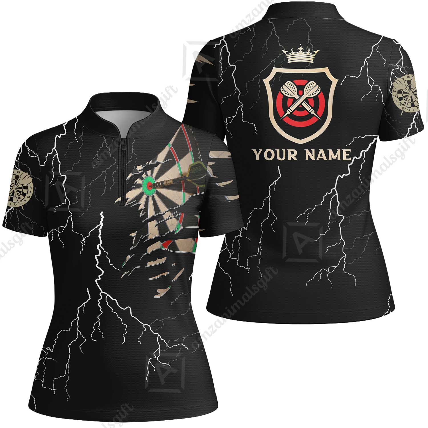 Darts Custom Name Men Polo Shirt, Darts Target Personalized Men Polo Shirt Gift For Darts Lovers, Friend, Team, Darts Player - Image 12