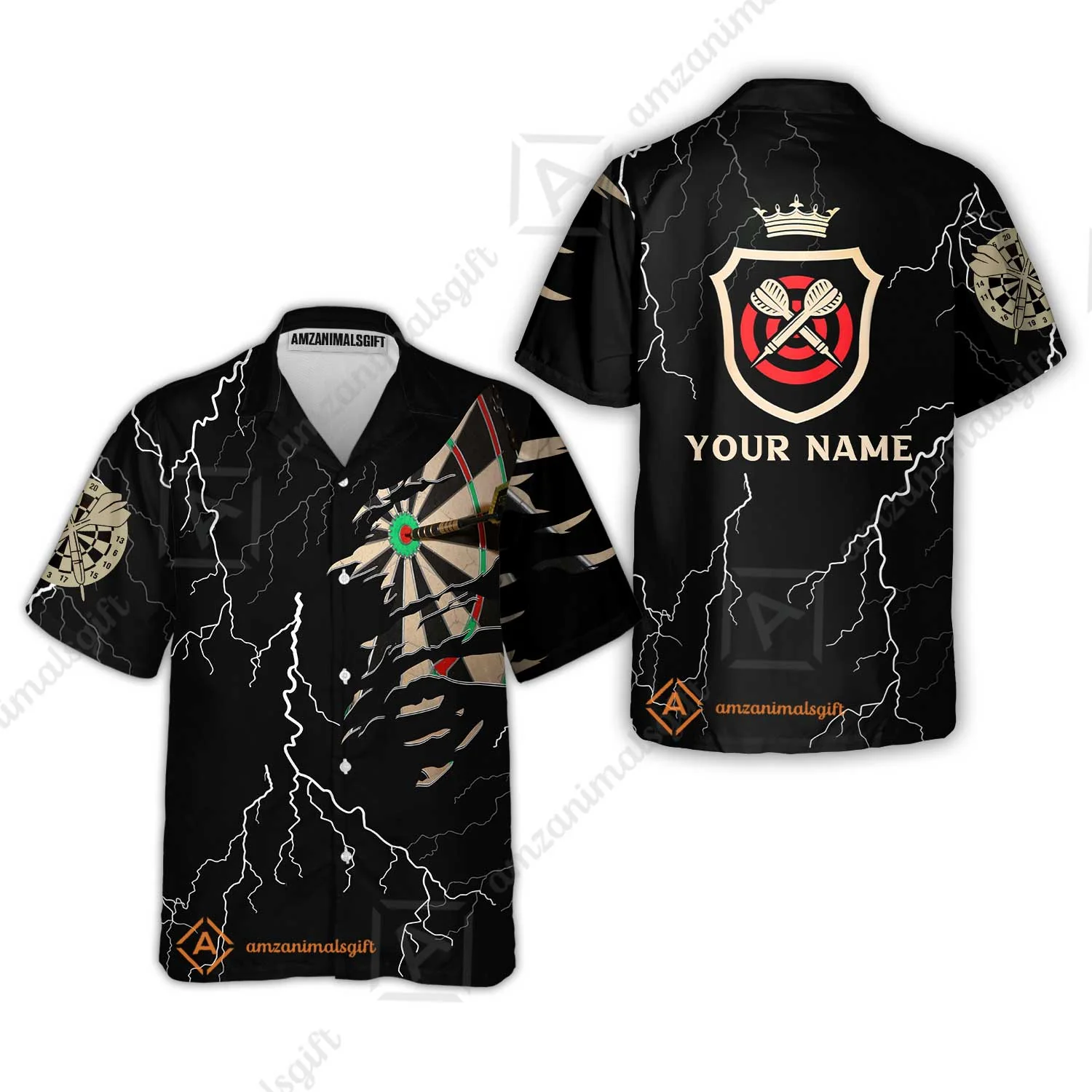 Darts Custom Name Men Polo Shirt, Darts Target Personalized Men Polo Shirt Gift For Darts Lovers, Friend, Team, Darts Player - Image 6