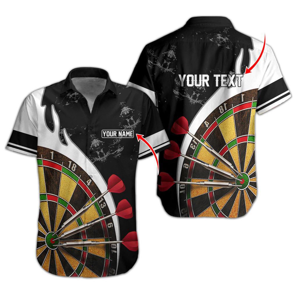 Darts Hawaiian Shirt Custom Name, Dartboard Uniforms Personalized Aloha Hawaiian Shirts - Gift For Darts Lovers, Friend, Family - Image 12