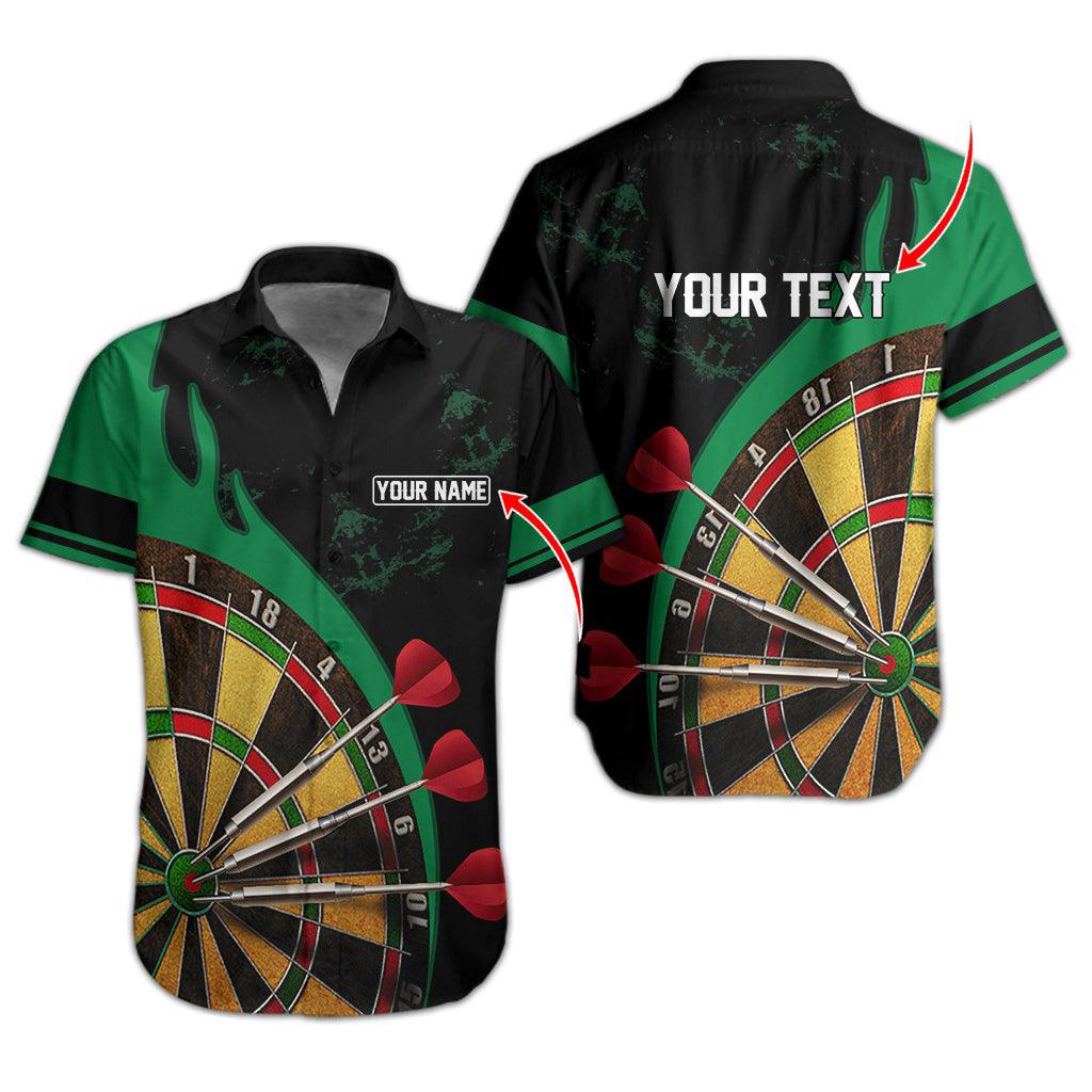 Darts Hawaiian Shirt Custom Name, Dartboard Uniforms Personalized Aloha Hawaiian Shirts - Gift For Darts Lovers, Friend, Family - Image 4