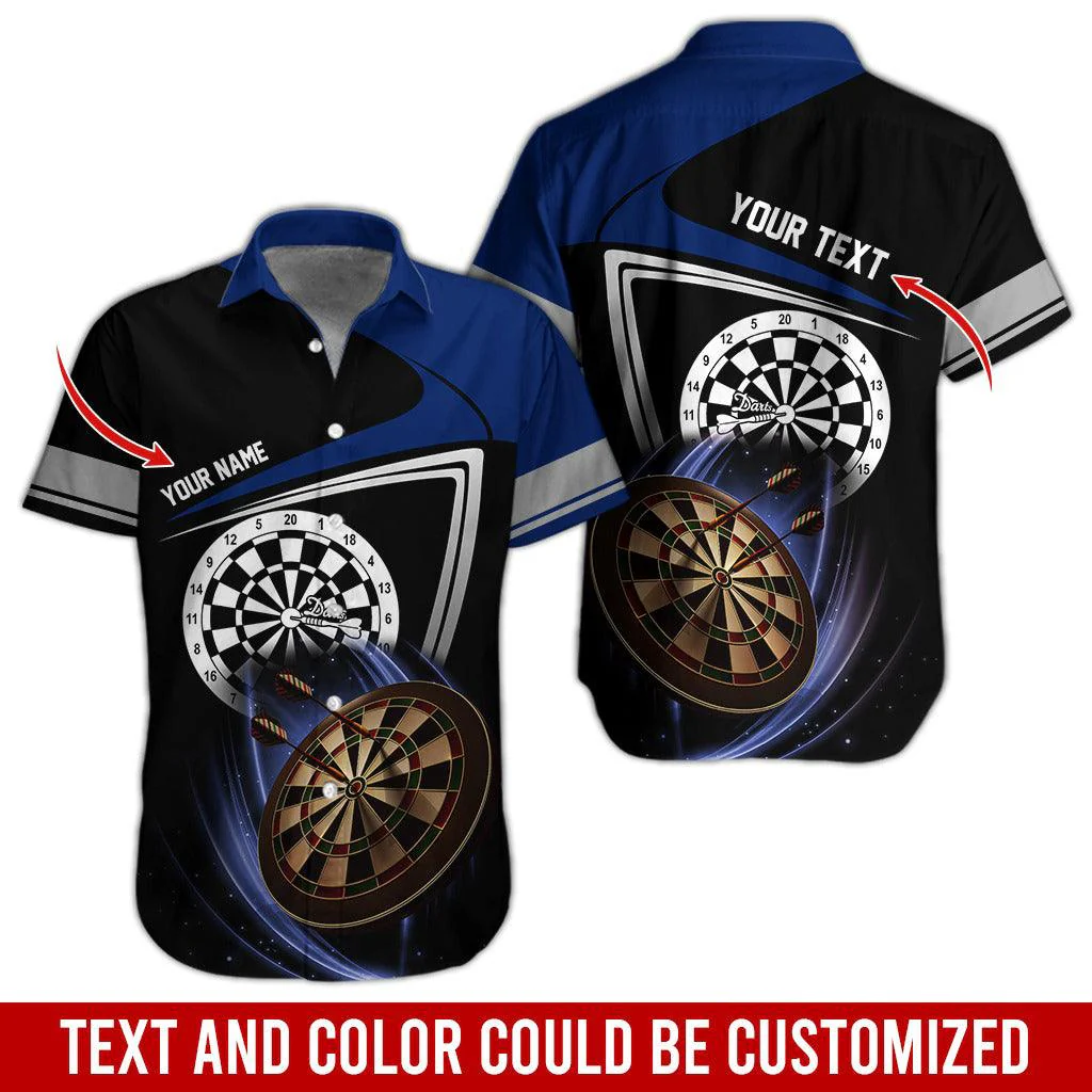 Darts Hawaiian Shirt Custom Name, Dartboard Uniforms Personalized Aloha Hawaiian Shirts - Gift For Darts Lovers, Friend, Family - Image 6