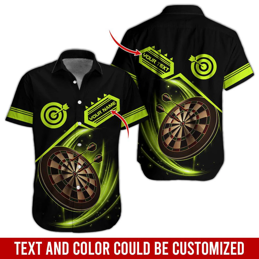 Darts Hawaiian Shirt Custom Name, Darts Team Personalized Aloha Hawaiian Shirts - Gift For Friend, Family - Image 5