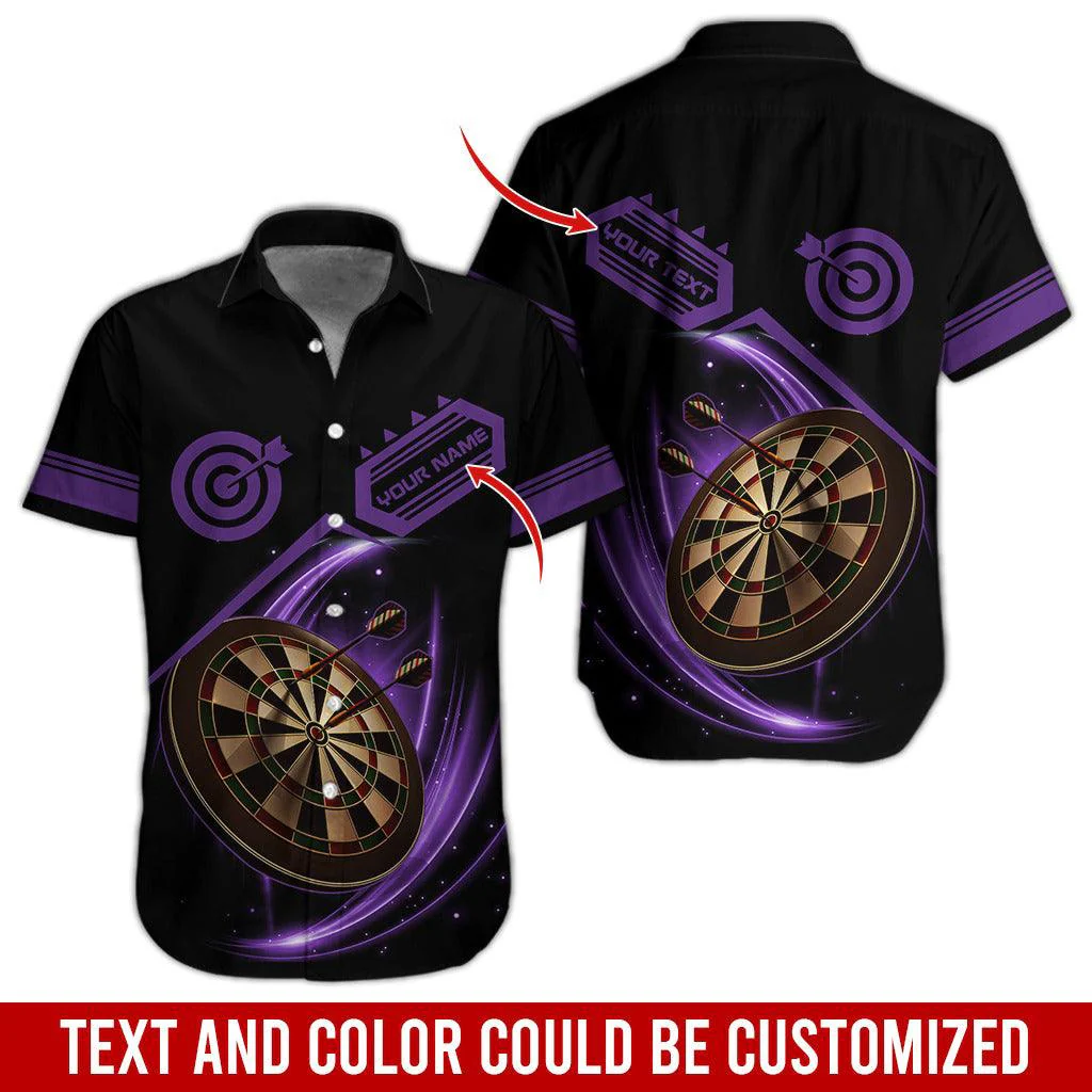 Darts Hawaiian Shirt Custom Name, Darts Team Personalized Aloha Hawaiian Shirts - Gift For Friend, Family - Image 9