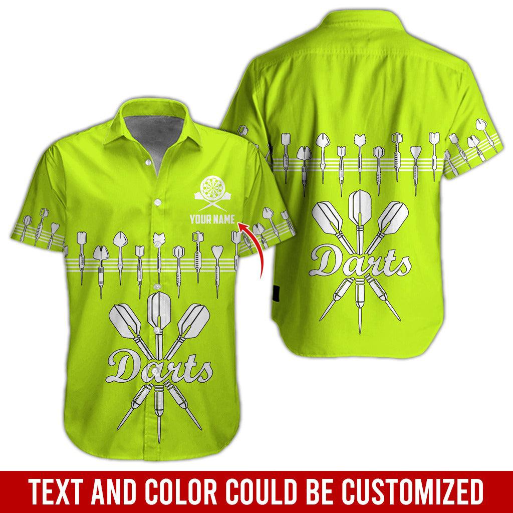 Darts Hawaiian Shirt Custom Name, Darts Uniforms Personalized Aloha Hawaiian Shirts - Gift For Darts Lovers, Friend, Family - Image 5