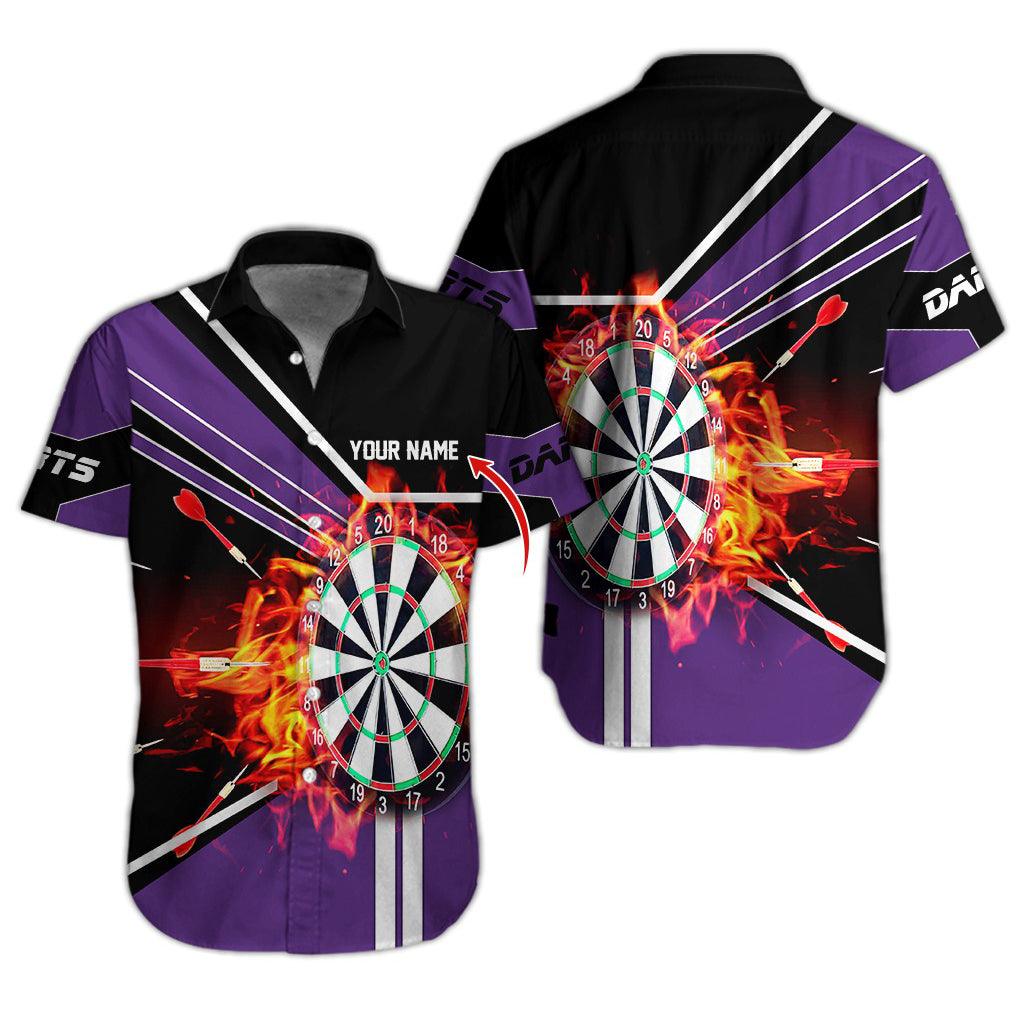 Darts Hawaiian Shirt Custom Name, Darts Uniforms Personalized Aloha Hawaiian Shirts - Gift For Darts Lovers, Friend, Family - Image 10