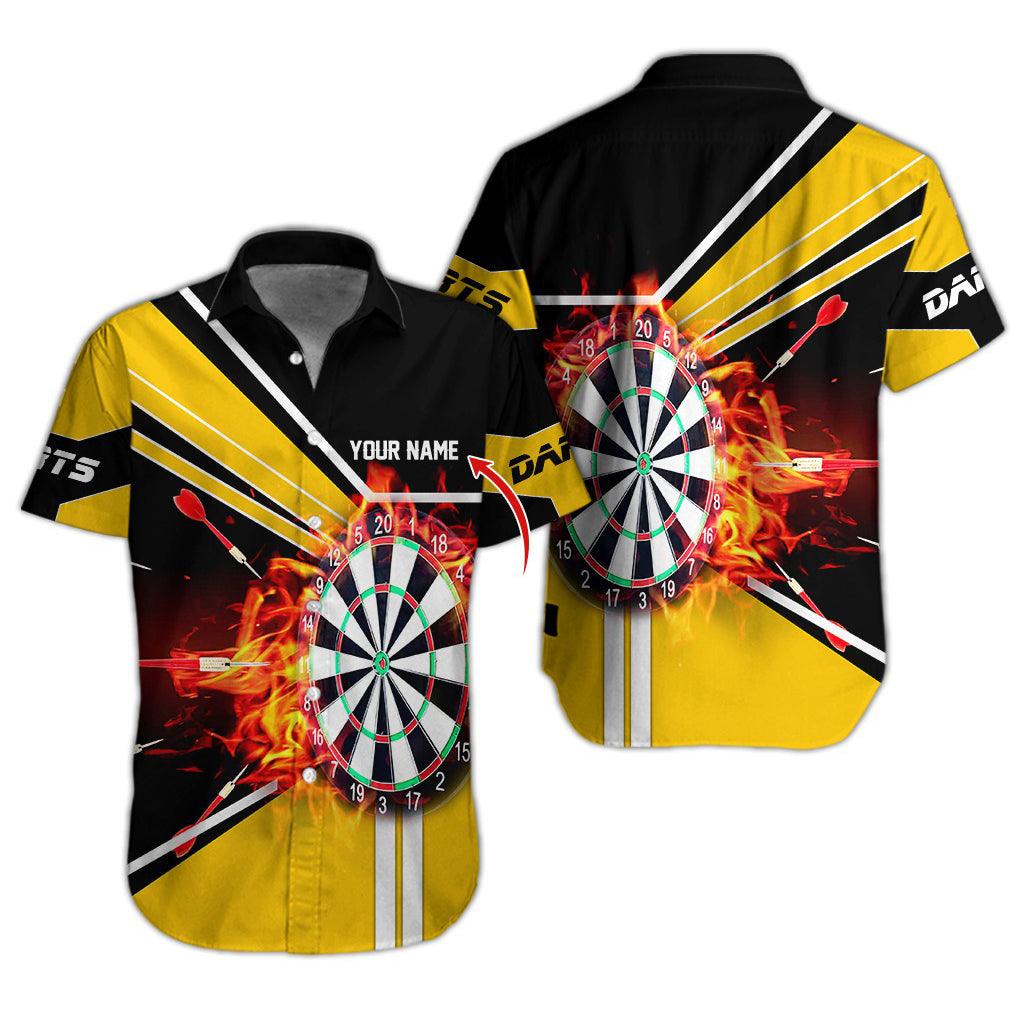 Darts Hawaiian Shirt Custom Name, Darts Uniforms Personalized Aloha Hawaiian Shirts - Gift For Darts Lovers, Friend, Family - Image 12