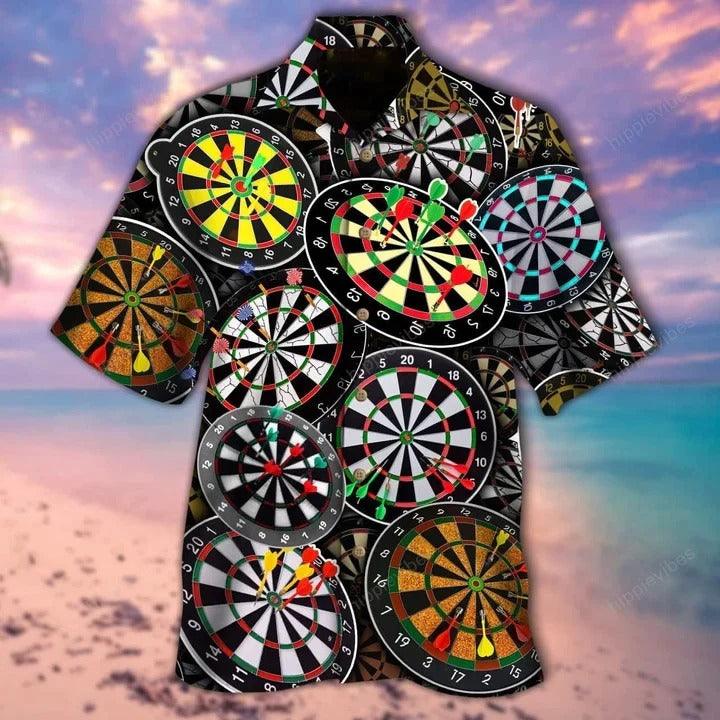 Darts Hawaiian Shirt, Dartboard, Darts Player, I Don't Need Therapy Darts Hawaiian Shirt For Men - Perfect Gift For Darts Lovers, Darts Players