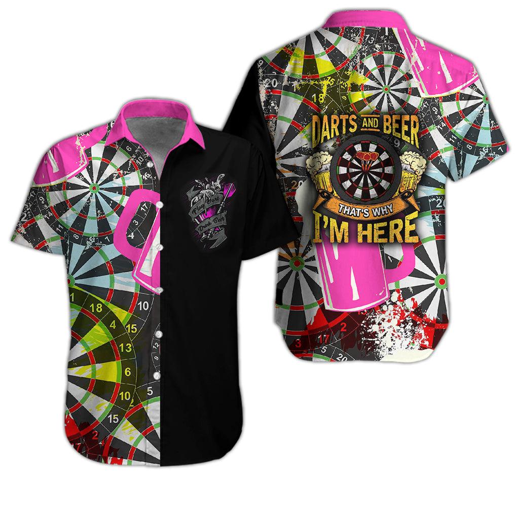 Darts Hawaiian Shirt, Darts And Beer Hawaiian Shirts - Gift For Darts Lovers, Darts Players Uniforms - Image 11