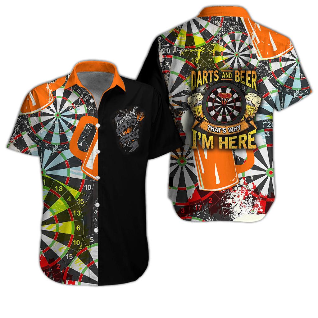 Darts Hawaiian Shirt, Darts And Beer Hawaiian Shirts - Gift For Darts Lovers, Darts Players Uniforms - Image 12
