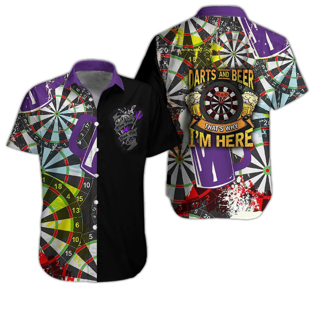 Darts Hawaiian Shirt, Darts And Beer Hawaiian Shirts - Gift For Darts Lovers, Darts Players Uniforms - Image 13