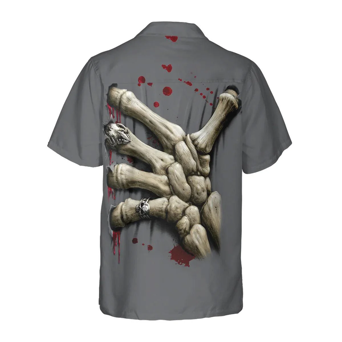 Death Hand Halloween Hawaiian Shirt - Perfect Gift For Lover, Friend, Family - Image 3