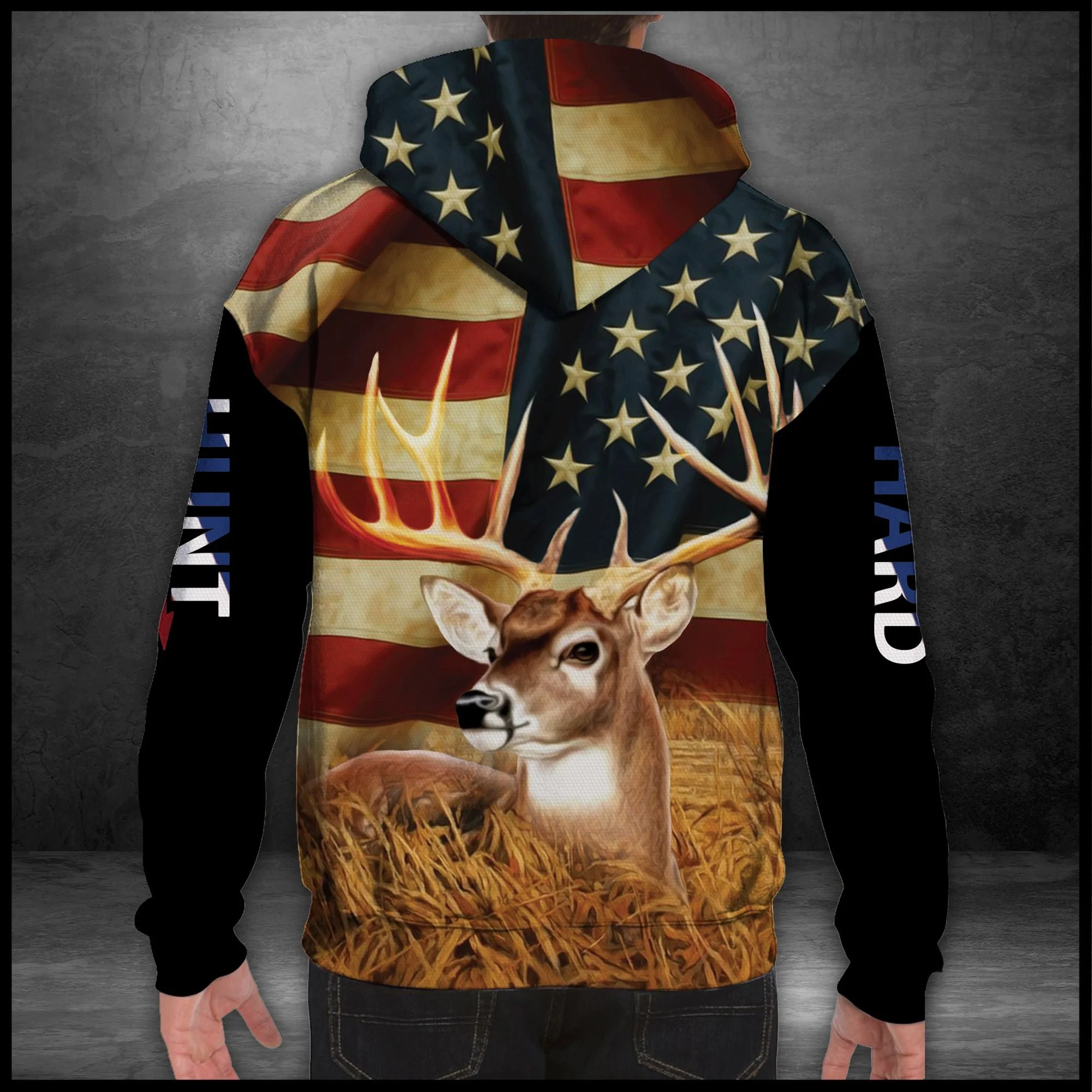 Deer Hunting Pullover Premium Hoodie, Perfect Outfit For Men And Women On Christmas New Year Autumn Winter - Image 2