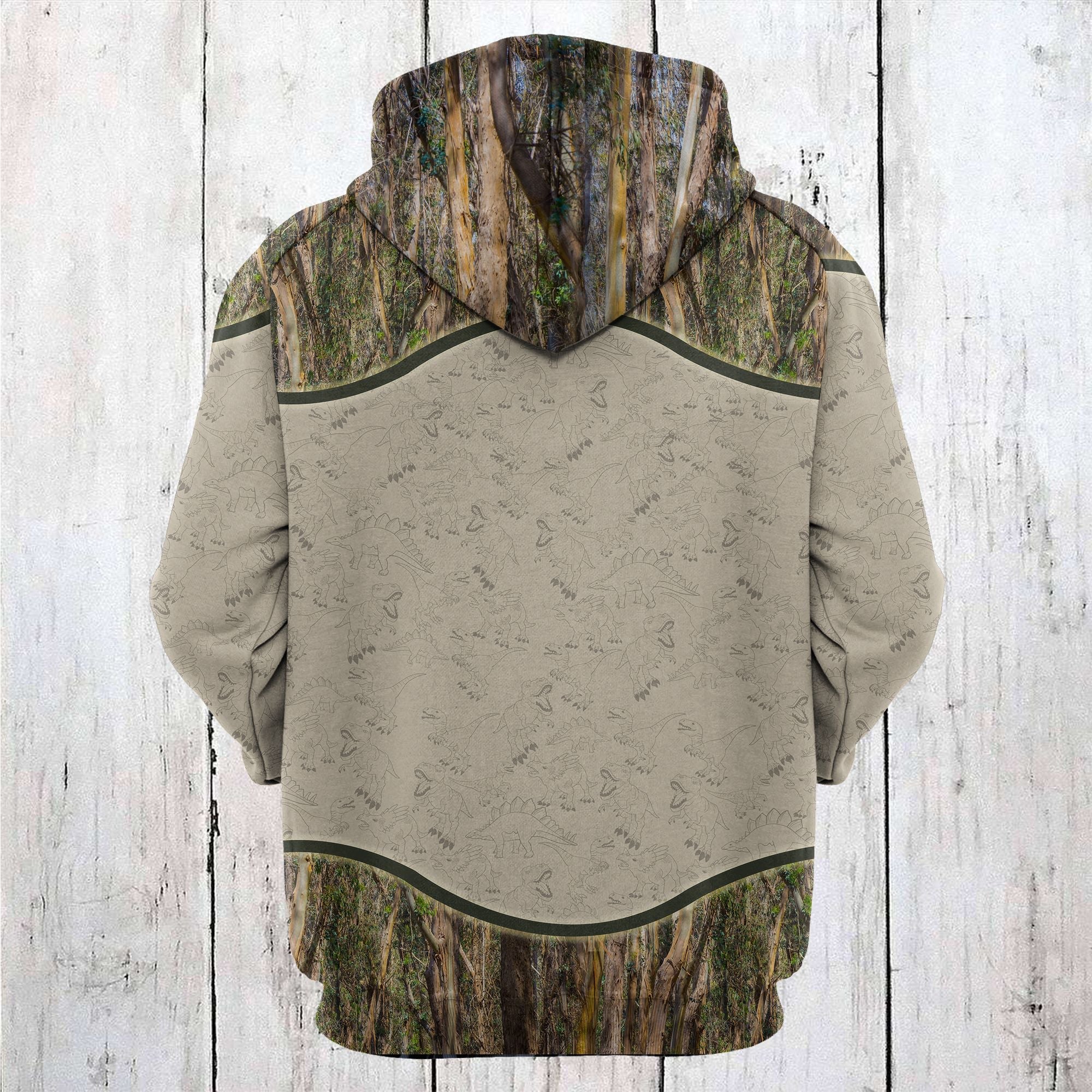 Dinosauraholic Awesome Pullover Premium Hoodie, Perfect Outfit For Men And Women On Christmas New Year Autumn Winter - Image 3