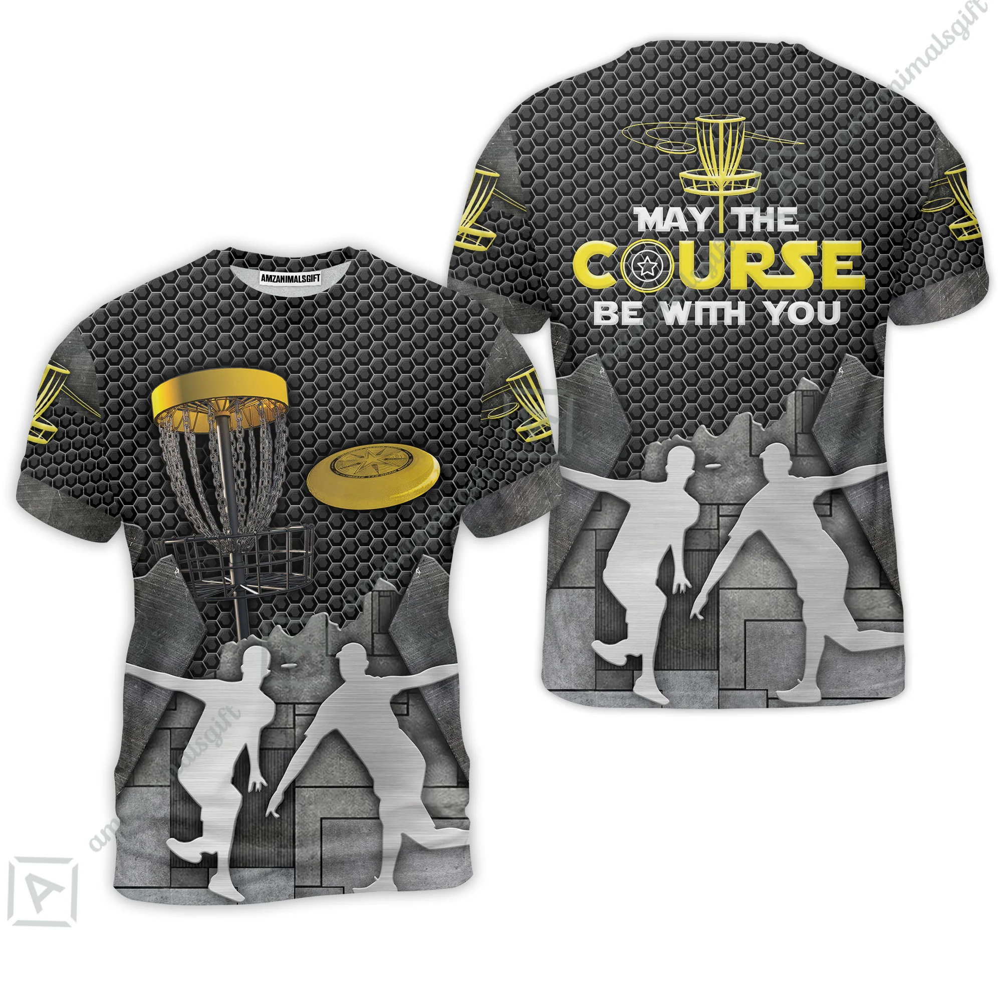 Disc Golf Polo Shirt , Disc Golf May The Course Be With You Polo Shirt - Gift For Disc Golfer, Friend, Family - Image 7