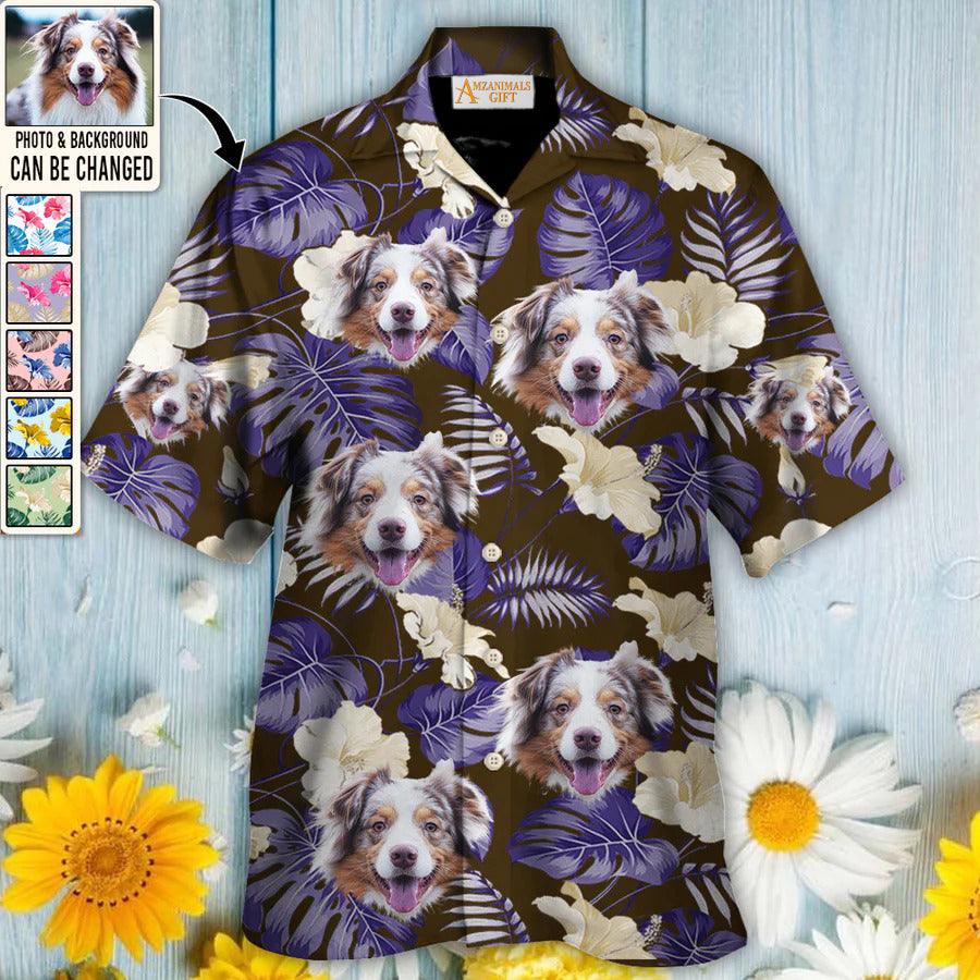 Dog Face Custom Aloha Hawaii Shirt - Pet Custom Photo With Tropical Pattern Personalized Hawaiian Shirt - Perfect Gift For Dog Lovers Friend, Family - Image 17