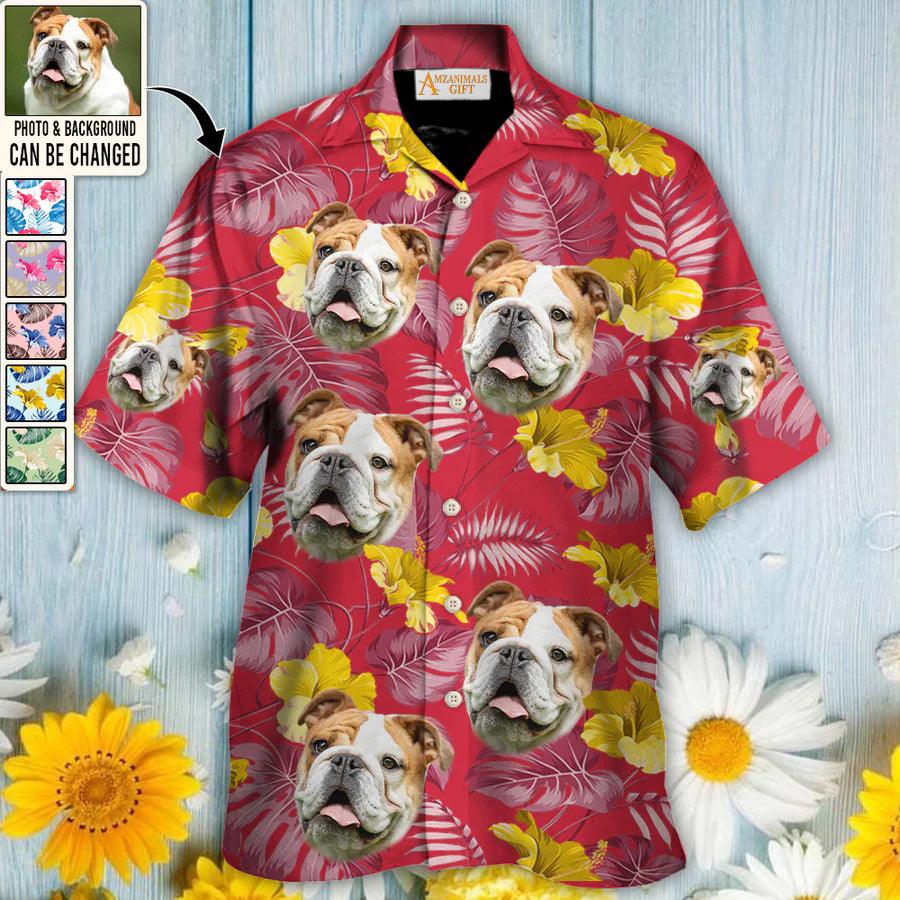Dog Face Custom Aloha Hawaii Shirt - Pet Custom Photo With Tropical Pattern Personalized Hawaiian Shirt - Perfect Gift For Dog Lovers Friend, Family - Image 24