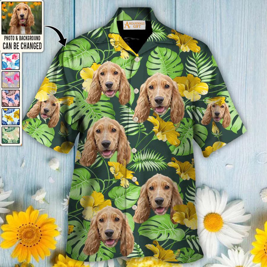 Dog Face Custom Aloha Hawaii Shirt - Pet Custom Photo With Tropical Pattern Personalized Hawaiian Shirt - Perfect Gift For Dog Lovers Friend, Family - Image 30
