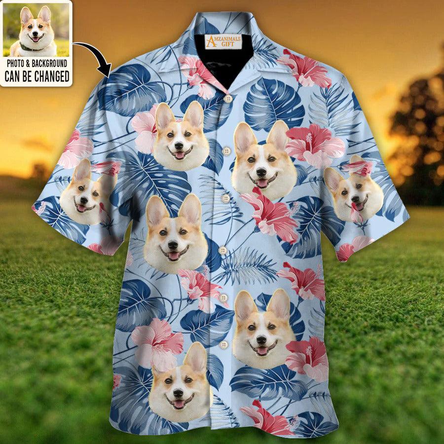 Dog Face Custom Aloha Hawaii Shirt - Pet Custom Photo With Tropical Pattern Personalized Hawaiian Shirt - Perfect Gift For Dog Lovers Friend, Family - Image 33