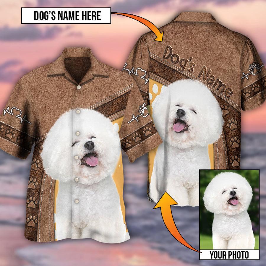 Dog Hawaiian Shirt Custom, Dog Paw Various Style Personalized Hawaiian Shirt, Gift For Men Women, Dog Lovers, Friends, Family - Image 2