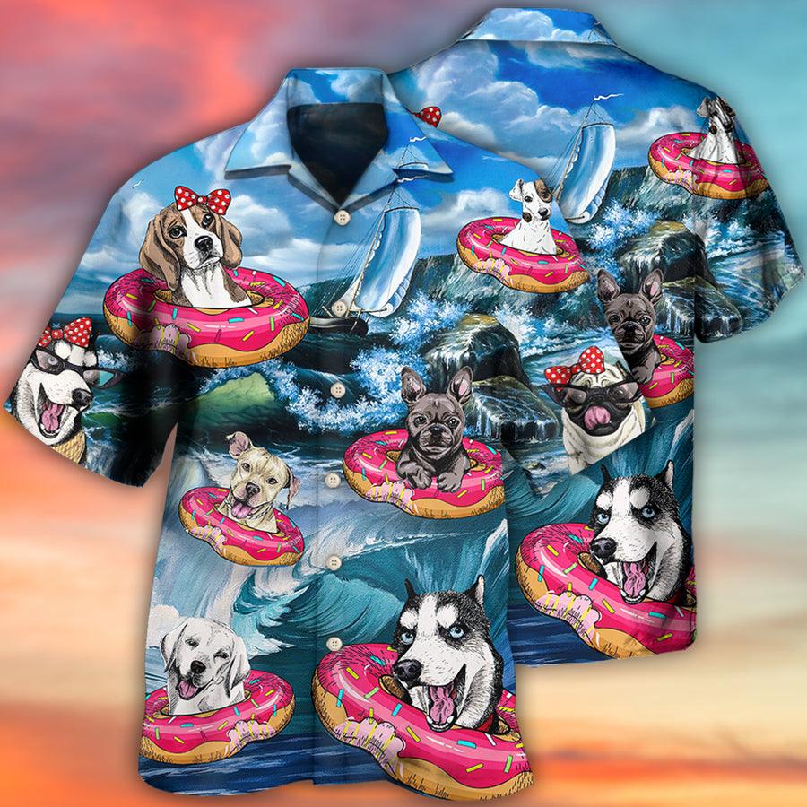 Dog Hawaiian Shirt, Dog Style So Cute Aloha Hawaiian Shirt For Summer, Best Cool Dog Hawaiian Shirt, Gift For Men Women, Dog Lovers, Dog Mom Dad - Image 2