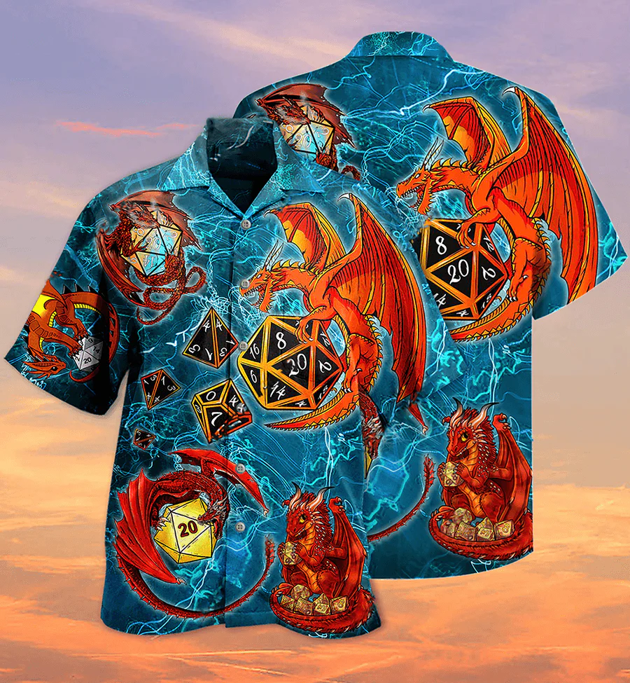 Dragon Aloha Hawaiian Shirt For Summer, Dragon Love Life Amazing Style Hawaiian Shirts Outfit For Men Women, Dragon Lovers - Image 3