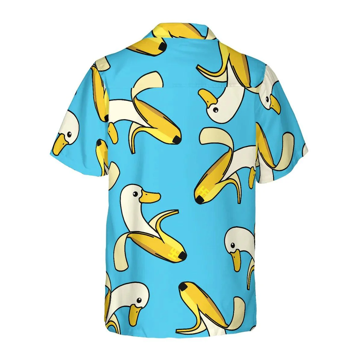 Duck Hawaiian Shirt, Funny Cute Banana Duck Aloha Shirt For Men Women - Perfect Gift For Duck Lovers, Husband, Boyfriend, Friend, Family, Wife - Image 2